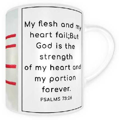 He strengthens me - Mug